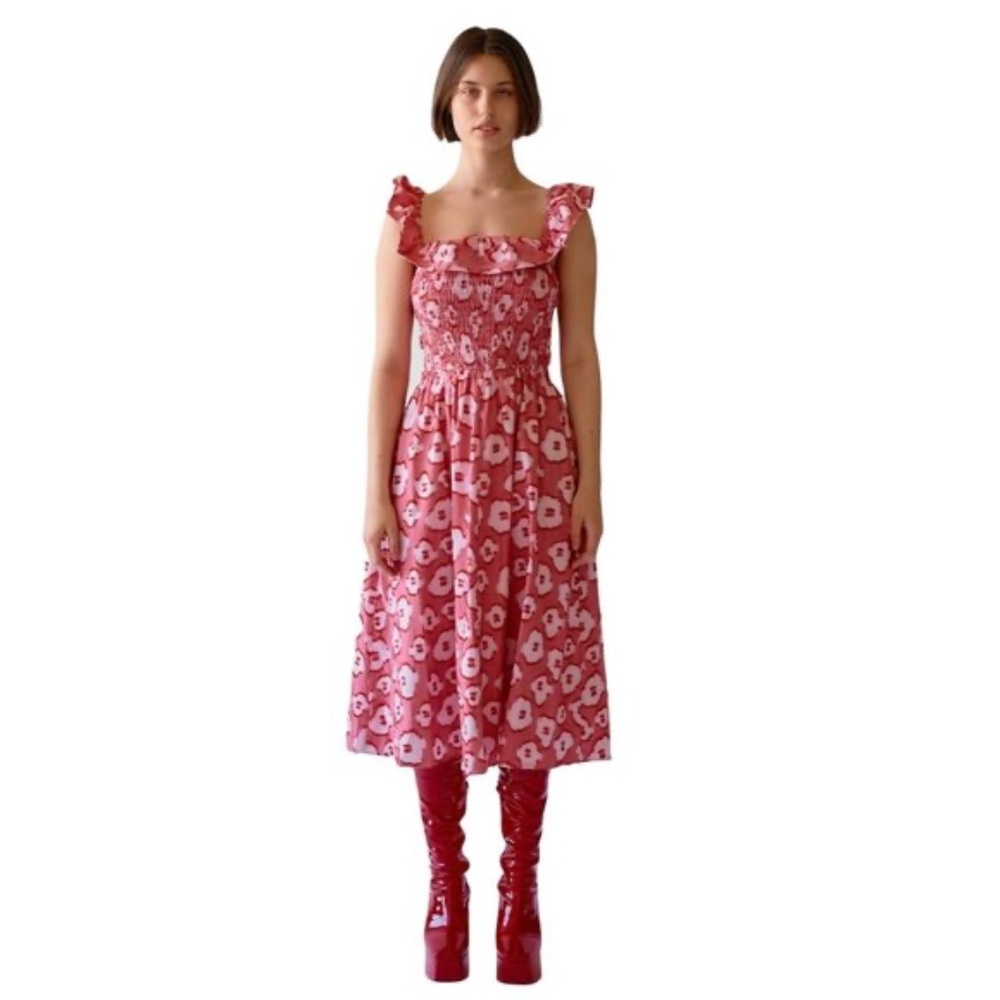 Wray Claude Dress in Cherry Blossom -  3X